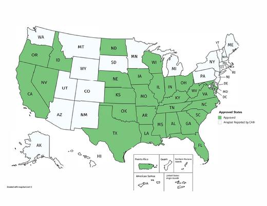 Approved States 2019